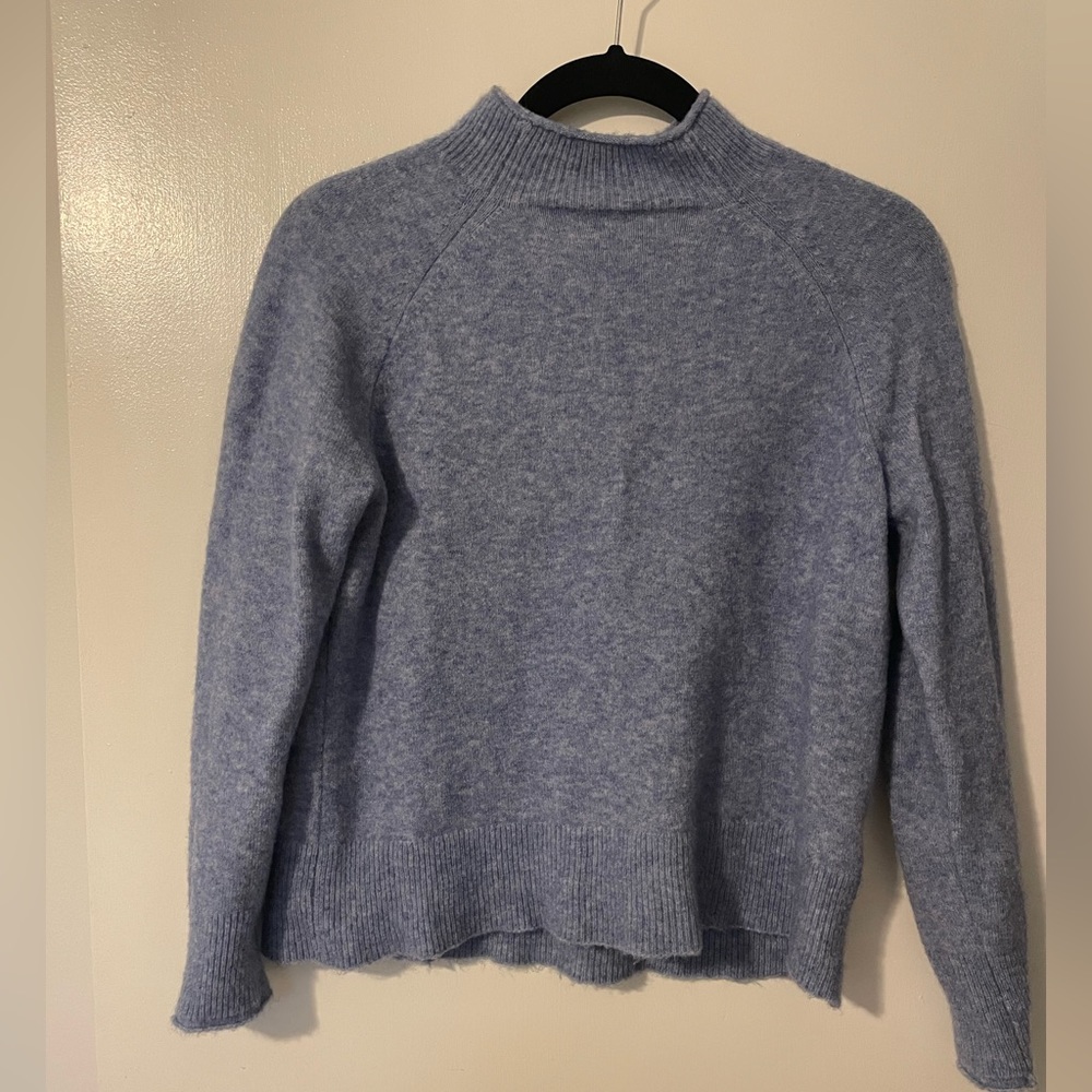 J Crew Rollneck Sweatee in Supersoft yarn
